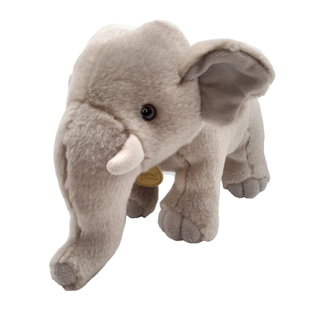 Aurora Miyoni Elephant Gray Plush 9" Safari Stuffed Animal Toy 2020